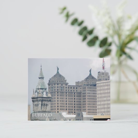 Buffalo, New York Historische Sehenswürdigkeiten R Postkarte (Stehend Vorderseite)