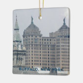 Buffalo, New York Holiday Keramikornament (Links)