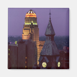 Buffalo New York jhelene 2 Inch Square Magnet