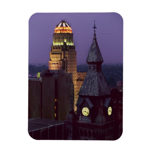 Buffalo New York jhelene 3"x4" Foto Magnet (Vertikal)