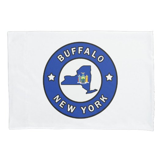 Buffalo New York Kissenbezug (Vorderseite)