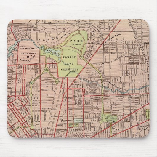 Buffalo, New York Mousepad (Vorne)