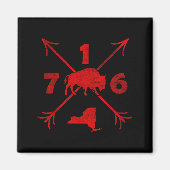 Buffalo New York Ny _ Area Code 716 Magnet (Vorne)