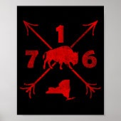 Buffalo New York Ny _ Area Code 716 Poster (Vorne)