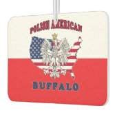 Buffalo New York Polish Autolufterfrischer (Links)