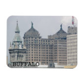 Buffalo, New York Sehenswürdigkeiten Foto Magnet (Horizontal)