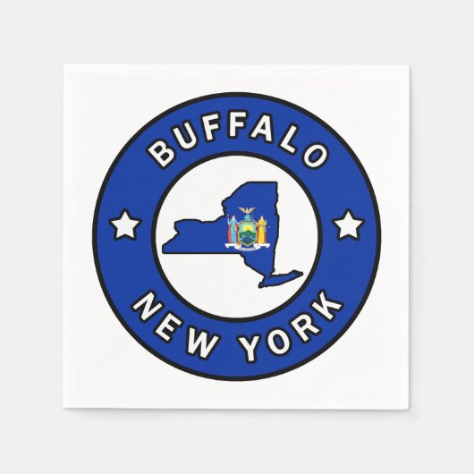 Buffalo New York Serviette (Vorderseite)