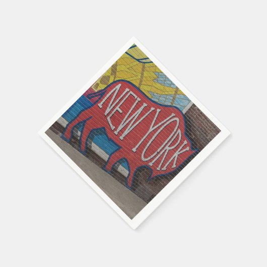 Buffalo New York Serviette (Ecke)