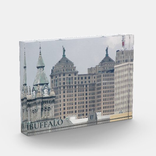 Buffalo, New Yorker Historische Sehenswürdigkeiten Fotoblock (Links)