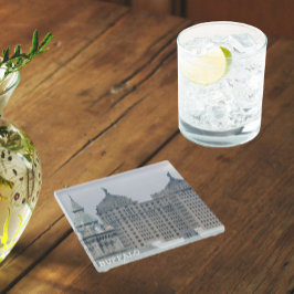 Buffalo, New Yorker Historische Sehenswürdigkeiten Glasuntersetzer