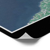 Buffalo, New Yorker Satellitenposter Poster (Ecke)