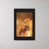 Buffalo Newsboy', Thomas_Art of America Leinwanddruck (Vorderseite)