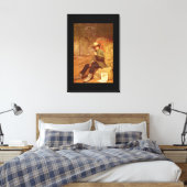 Buffalo Newsboy', Thomas_Art of America Leinwanddruck (Insitu (Schlafzimmer))