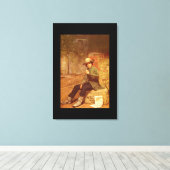 Buffalo Newsboy', Thomas_Art of America Leinwanddruck (Insitu (Holzboden))