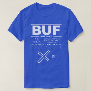 Buffalo Niagara International Airport BUF T - Shir T-Shirt