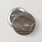 Buffalo-Nickel Button (Vorne & Hinten)