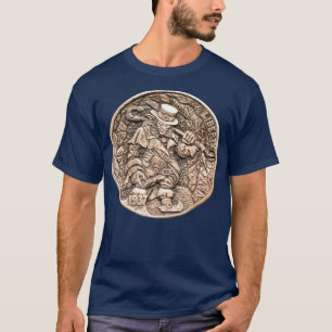 Buffalo Nickel Hobo    LeprechaunMünzsammler T-Shirt