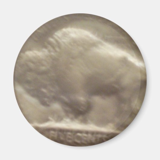 Buffalo Nickel Magnet (Vorne)