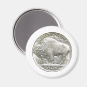 BUFFALO NICKEL MAGNET (Vorderseite/Rückseite)