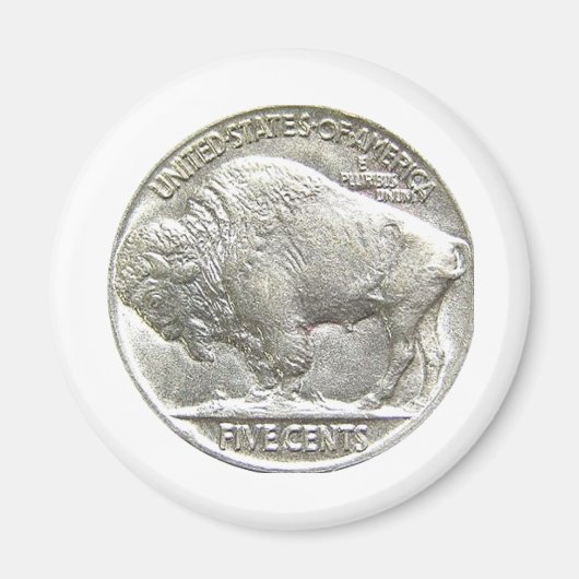 BUFFALO NICKEL MAGNET (Vorne)