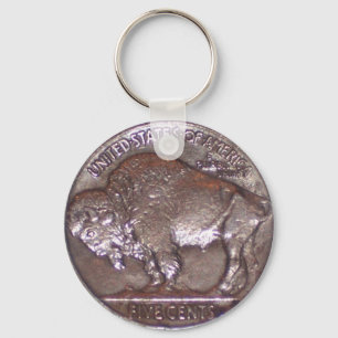 Buffalo Nickel Schlüsselanhänger