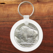 BUFFALO NICKEL SCHLÜSSELANHÄNGER (Vorderseite)