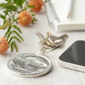 BUFFALO NICKEL SCHLÜSSELANHÄNGER (Seite)