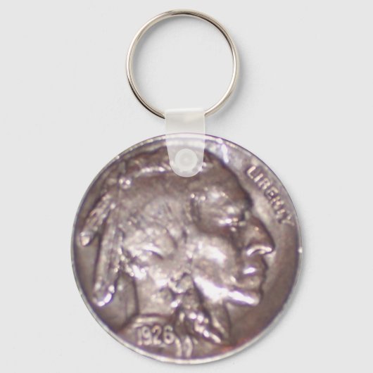 Buffalo Nickel Schlüsselanhänger (Vorderseite)