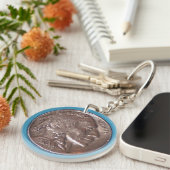 Buffalo Nickel Schlüsselring (Vorderseite rechts)