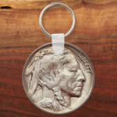 Buffalo Nickle Key Chain. Schlüsselanhänger (Vorderseite)