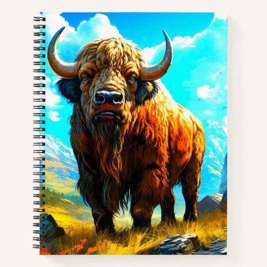 Buffalo Notizblock (Vorderseite)