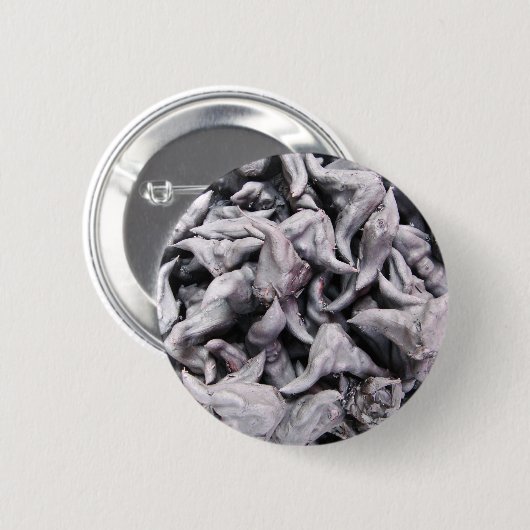 Buffalo Nuts - Water Caltrop Button (Vorne & Hinten)