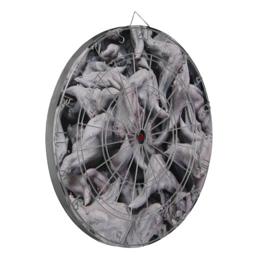 Buffalo Nuts - Water Caltrop Dartscheibe (Vorderseite Links)