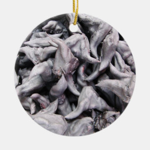 Buffalo Nuts - Water Caltrop Keramik Ornament