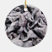 Buffalo Nuts - Water Caltrop Keramik Ornament (Hinten)
