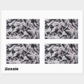 Buffalo Nuts - Water Caltrop Rechteckiger Aufkleber (Blatt)