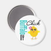 Buffalo NY Chick Magnet (Vorderseite/Rückseite)