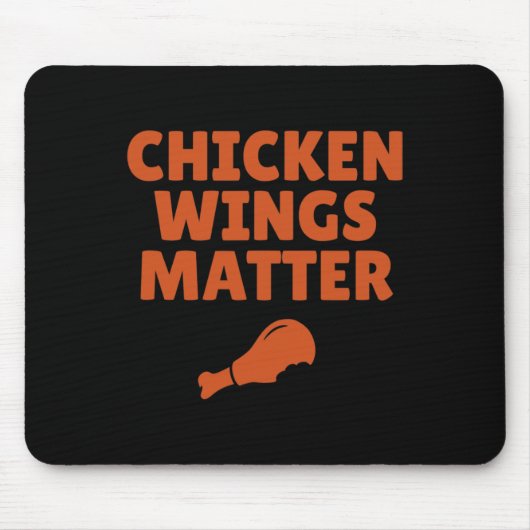 Buffalo Ny Chicken Wings Problem Zitat  Mousepad (Vorne)