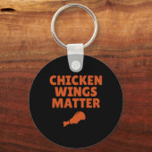 Buffalo Ny Chicken Wings Problem Zitat  Schlüsselanhänger (Vorderseite)