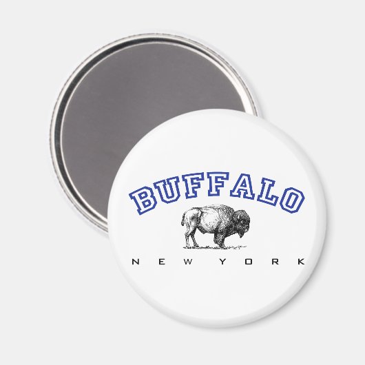Buffalo NY Magnet (Vorderseite/Rückseite)