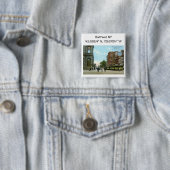 Buffalo NY Map Koordiniert Vintagen Stil Button (Beispiel)