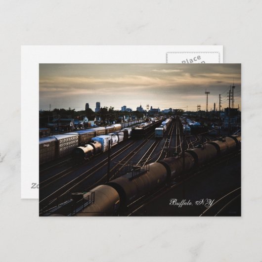 Buffalo, NY Postkarte (Vorne/Hinten)