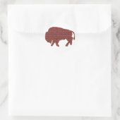 Buffalo Offiziell Runder Aufkleber (Tasche)