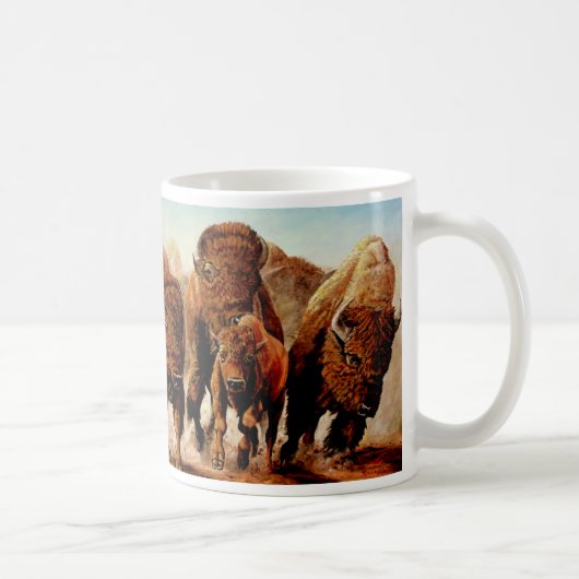 Buffalo "On the Run" Kaffeetasse (Rechts)