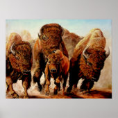 Buffalo "On the Run" Poster (Vorne)