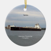 Buffalo-Ornament Keramikornament (Vorne)