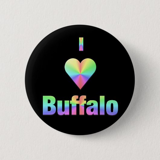 Buffalo — Pastelle Button (Vorderseite)
