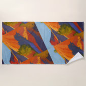 Buffalo Pasture Quilt Strandtuch (Vorderseite)