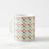 Buffalo Pattern Tasse (Vorderseite Links)