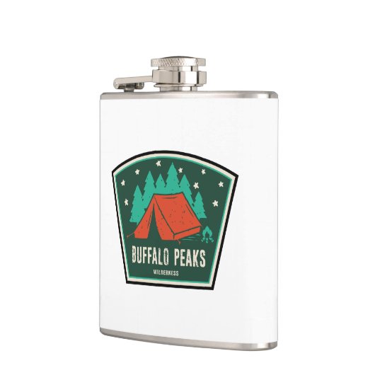 Buffalo Peaks Wilderness Colorado Camping Flachmann (Links)